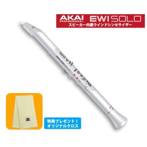 AKAI EWI SOLO Special Edition White ホワイト ウインドシンセサイザー アカイ スピーカー内蔵 《オリジナルクロスプレゼント》｜miki-shop