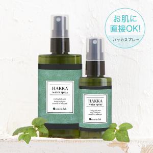 ひんやり涼感！天然 ハッカスプレー ハッカウォータースプレー  (50ml&amp;100mL)  ナチュドール ハッカ油スプレー ミント 日本製