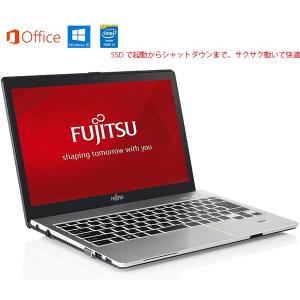 中古パソコン 富士通 LIFEBOOK S904/J Microsoft Office 2019 Windows10 Core i5 4300U 1.9GHz 4GB SSD128GB 13.3型FHD Bluetooth 4.0 Webカメラ