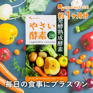 やさい酵素 （約1ヶ月分）サプリメント ダイエット サプリ 酵素 野菜 不足 野草 熟成 海藻 酵母 果物 やさい 難消化性デキストリン