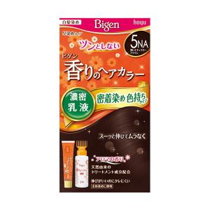 ホーユー ビゲン香りのヘアカラー乳液5NA 深いナチュラリーブラウン｜recommendo