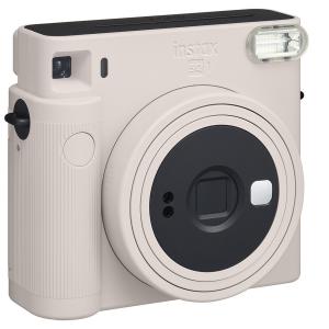 FUJIFILM 富士フイルム インスタントカメラ instax SQUARE SQ1 チェキスクエア [チョークホワイト]【ラッピング対応可】｜sokuteikiya