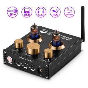 Douk Audio P1 HiFi Bluetooth 5.0 真空管プリアンプ USB DAC APTX プリアンプ｜楽々工房