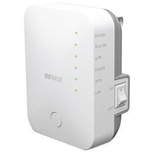 バッファロー 無線ＬＡＮ中継機エアステーション　１１ａｃ／ｎ／ａ／ｇ／ｂ　４３３＋３００Ｍｂｐｓ ＷＥＸ‐７３３Ｄ（ホワイト）