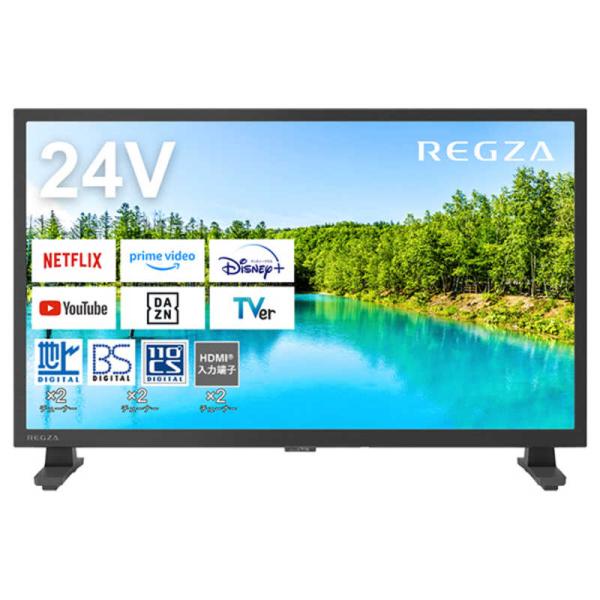 TVS REGZA　液晶テレビ24V型 REGZA(レグザ) ［24V型 /Bluetooth対応 ...