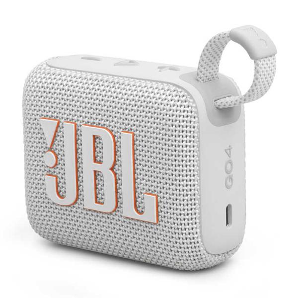 JBL　ブルートゥース スピーカー ［防水 /Bluetooth対応］ WHITE　JBLGO4WH...