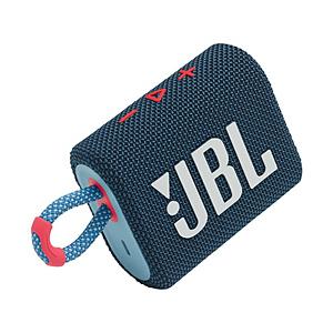 JBL(ジェービーエル) ブルートゥース スピーカー  ブルーピンク JBLGO3BLUP ［防水 ...