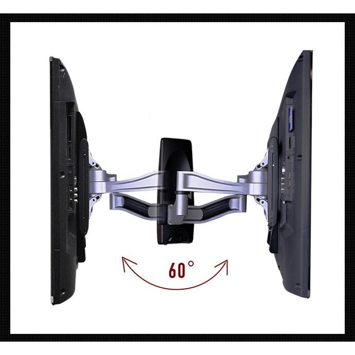 壁掛けテレビ 金具  tv モニター アーム 式 液晶 上下左右角度調整 フルモーション 大型 A4041｜ace-of-parts｜09