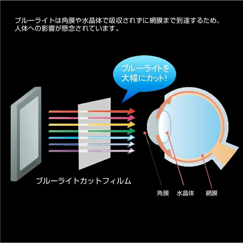 50インチ 50型 ブルーライトカット 液晶 保護 フィルム テレビ 画面  W1096×H616mm フリーカットタイプ メール便 送料無料 | メディアフューチャー | 05