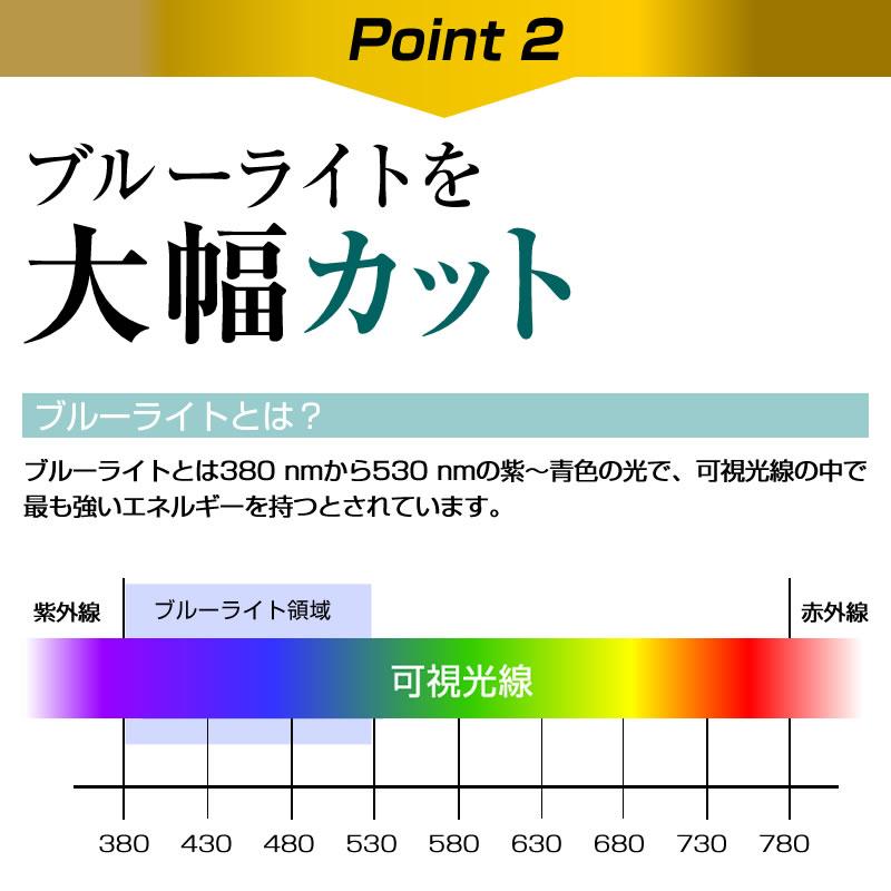 15.6インチ 強化ガラス と 同等の 高硬度9H ブルーライトカット クリア光沢 液晶 保護 フィルム | メディアフューチャー | 04