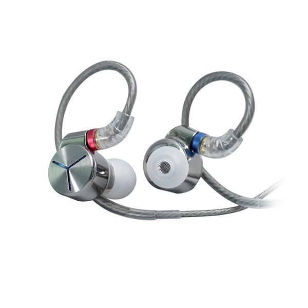 FiiO フィーオ JD7 Silver (FIO-IEM-JD7-S) 有線イヤホン カナル型 セミオープン型 リケーブル対応 MMCX ダイナミックドライバー (送料無料)｜e-earphone｜02