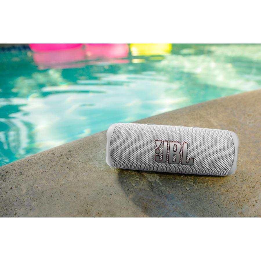 JBL FLIP6 ホワイト (JBLFLIP6WHT) ポータブル Bluetooth スピーカー ワイヤレス 防水 アウトドア ジェービーエル | JBL FLIP | 12