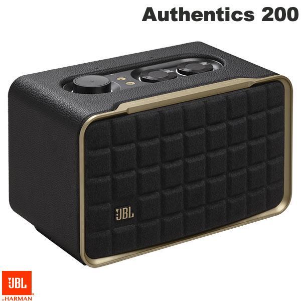 JBL Authentics 200 JBLAUTH200BLKJN Wi-Fi Bluetooth 5.3 ワイヤレス スピーカー ネコポス不可｜ec-kitcut