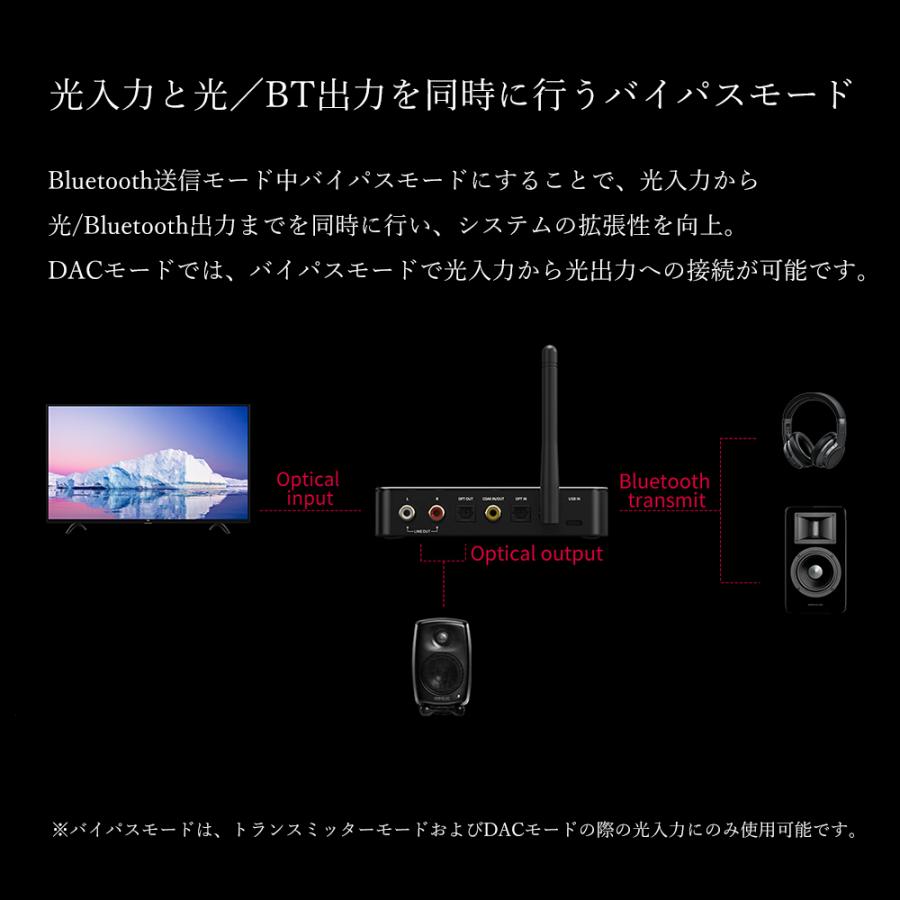 【公式】Bluetooth レシーバー トランスミッター USB DAC FiiO BTA30 Pro LDAC 送信 受信 ES9038Q2M DAC ハイレゾ DSD｜emilaidirect｜06