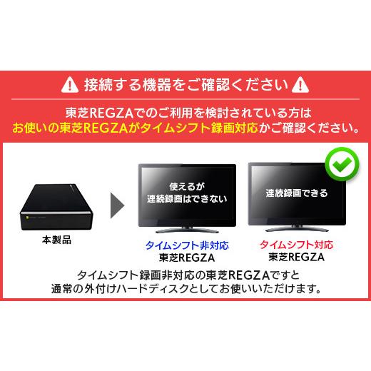 ふるさと納税 【085-04】ロジテック タイムシフトマシン 対応 ハードディスク REGZA 4TB HDD テレビ録画 3.5インチ USB3.2(Gen1) タイムシフトマシン対応モデ…｜furusatochoice｜05