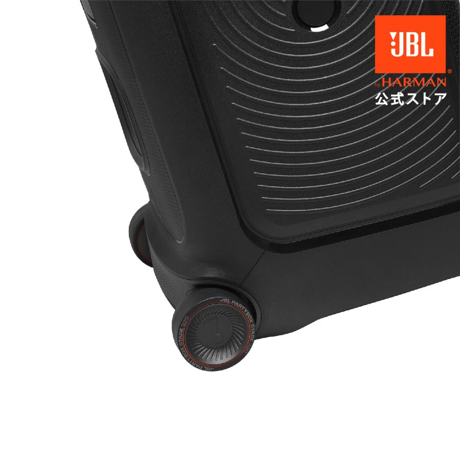 JBL PARTYBOX STAGE 320  | パーティスピーカー Bluetooth スピーカー ポータブルスピーカー  IPX4 防水｜jblstore｜09