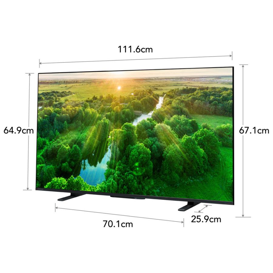 (標準設置無料 設置Aエリアのみ) REGZA(レグザ) 50型 4Kチューナー内蔵 LED液晶テレビ (別売USB HDD録画対応)REGZA 4Kレグザ 50Z570L 返品種別A｜joshin｜02