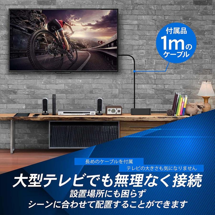 外付けHDD テレビ録画 10TB Windows10対応 REGZA ブラック USB 3.1 Gen1 据え置き 外付けハードディスク MAL310000EX3-BK｜marshal｜09