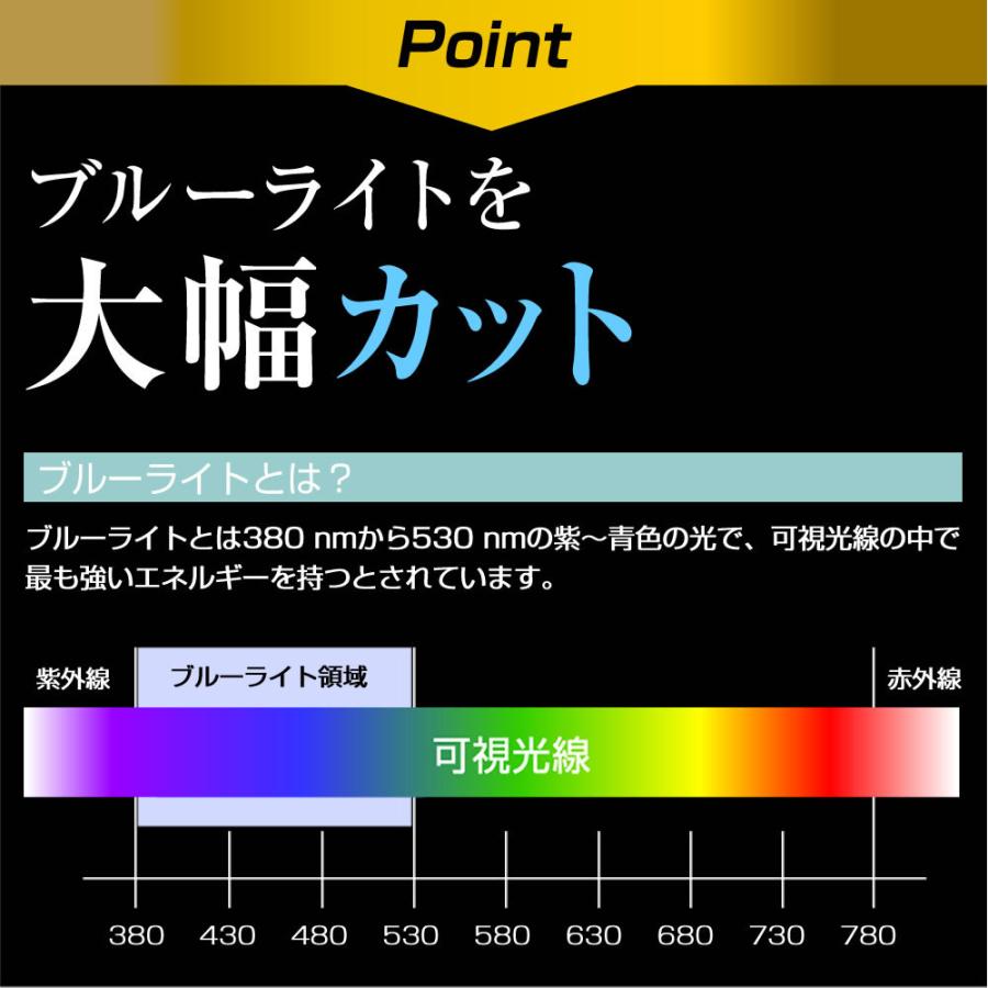 東芝 REGZA 50C350X機種で使える ブルーライトカット 反射防止 指紋防止 液晶保護フィルム | メディアカバーマーケット | 02