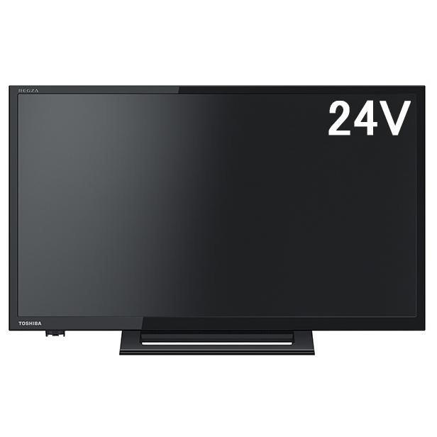 TOSHIBA 東芝 24S24 REGZA/レグザ 24V型ハイビジョンLED液晶テレビ｜murauchi3