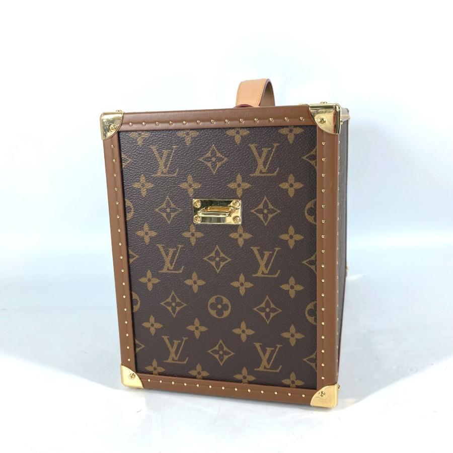 美品 LOUIS VUITTON ルイヴィトン GI0529 スピーカー トランク GM インテリア モノグラム 雑貨 ブラウン メンズ【中古】｜reference｜04