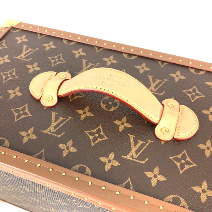 美品 LOUIS VUITTON ルイヴィトン GI0529 スピーカー トランク GM インテリア モノグラム 雑貨 ブラウン メンズ【中古】｜reference｜06