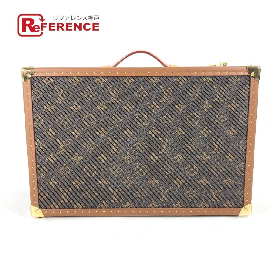 美品 LOUIS VUITTON ルイヴィトン GI0529 スピーカー トランク GM インテリア モノグラム 雑貨 ブラウン メンズ【中古】｜reference