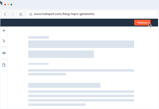 Simplifique a criação e publicação de conteúdo no CMS da HubSpot