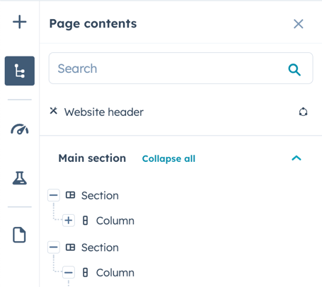 collapse-and-expand-sections