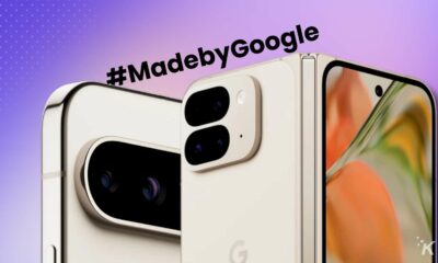 Google smartphones with hashtag #MadebyGoogle