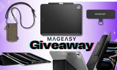 Mageasy tech accessory giveaway announcement.