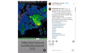 Fact Check: NEXRAD, Doppler, HAARP Did NOT Push Hurricane Helene Up East Coast With Weather Control