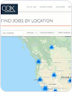 Mapa insertado con el encabezado "Buscar empleo por ubicación"