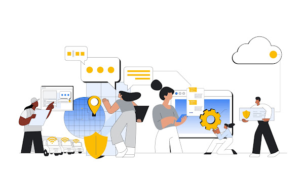Ilustración sobre la transformación digital con SAP BTP y Google Cloud