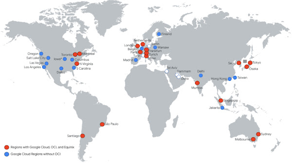 Exploitez tout le potentiel du multicloud avec Google Cloud et Oracle Cloud Infrastructure