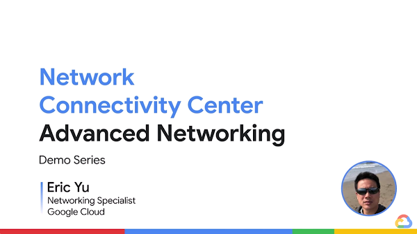 Network Connectivity Center 進階網路示範系列，搭配講者相片