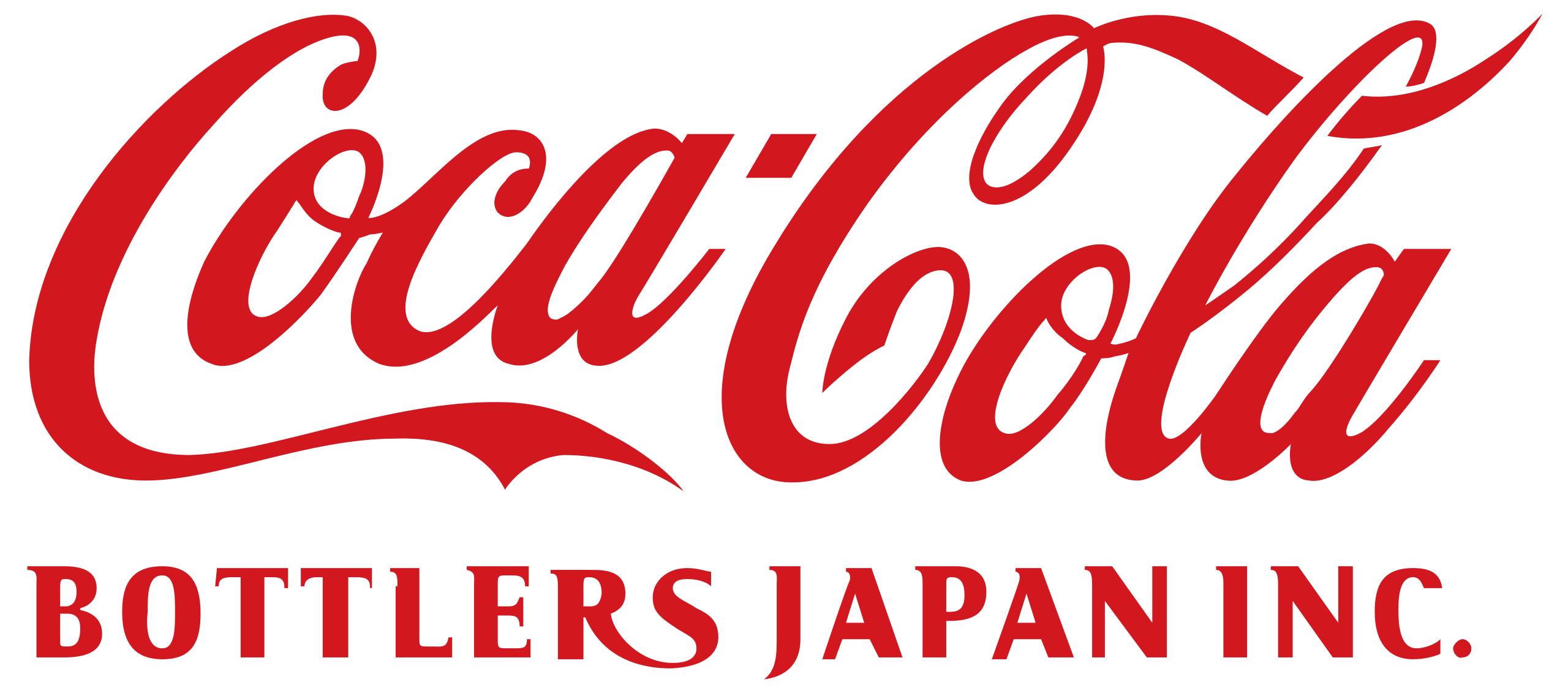 Logotipo de embotelladores de Coca-Cola Japón