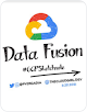 Logotipo de Data Fusion con Google Cloud