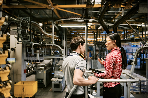 women in factory