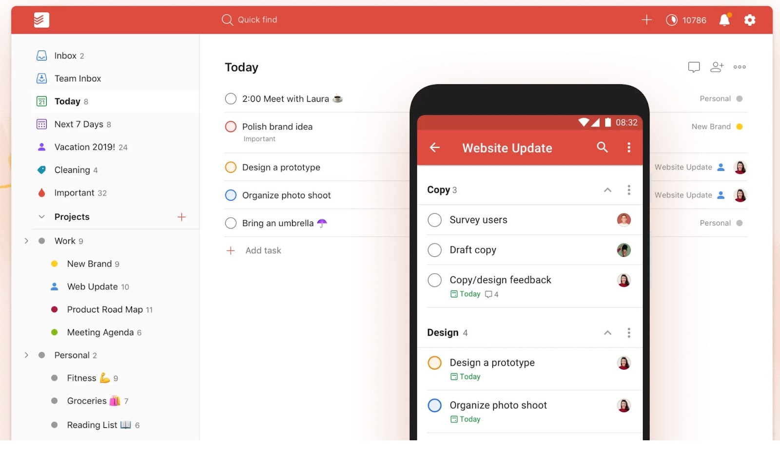 Todoist SaaS tool