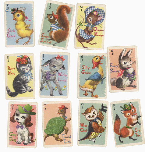 animal rummy cards | by merwing✿little dear