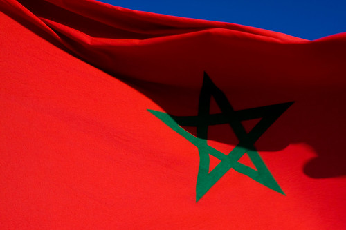 The flag of Morocco | by Kristian Thøgersen