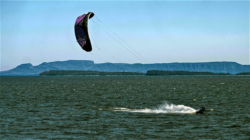 20183420aZ-SharpenAI-Motion   Kite Surfers Thunder Bay - Mutton Island Playground | by Bruce & Lynda Symington PHOTOGRAPHY