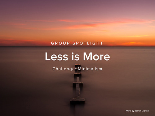 Less is More | by Flickr