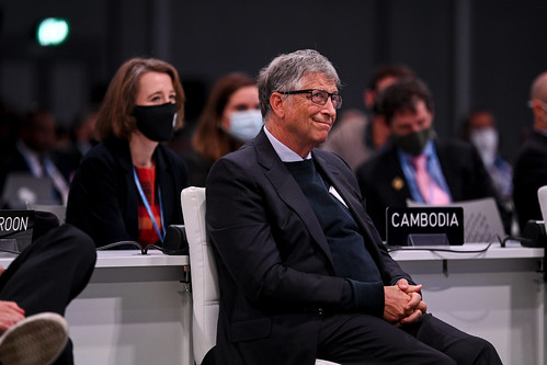 Bill Gates at the Innovation event at the SEC | by UK COP26