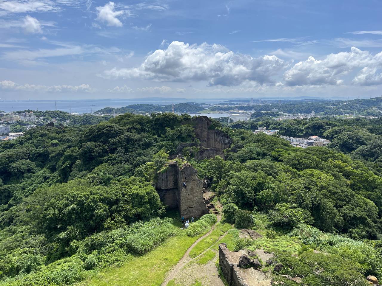 【三浦半島】鷹取山山頂から海の展望