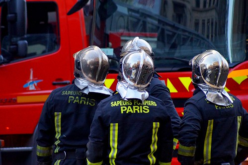 Firemen in Paris | by Le Guit