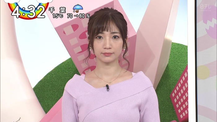 内田敦子アナのおっぱい