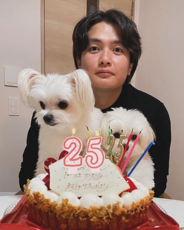 カープ大道温貴_誕生日_小型犬