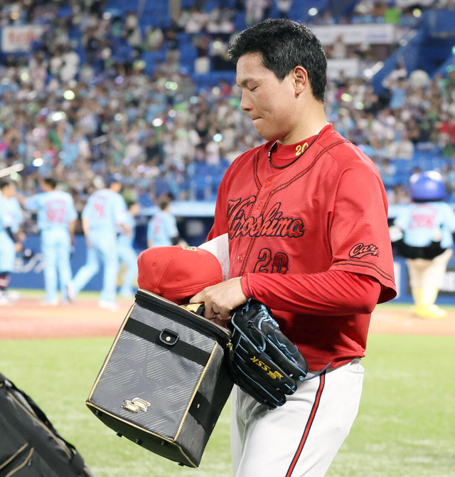 カープ栗林痛恨の逆転サヨナラ負け